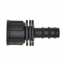 Adapter coupling with 1/2 inch female x 16mm barbed end -10 Pcs