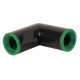  16mm Elbow Connector with Compression Fitting for 16mm PE Drip Irrigation Hose (Code:0048-www.vikon.in)*
