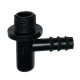 Elbow connector for 16mm PE Drip Irrigation Hose  with Straight Bend and 1/2 inch Male threads (Code:0014-www.vikon.in)