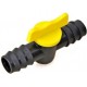 MANUAL CONTROL VALVE FOR 16MM PE HOSE YELLOW (Code-400)